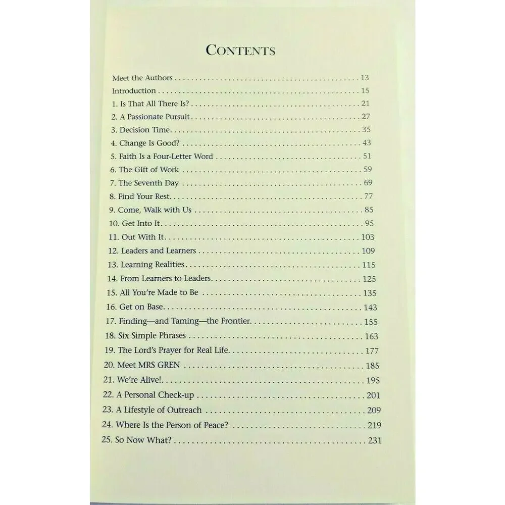 A Passionate Life Interactive Christian Study Guide Transform Faith 2005 Book